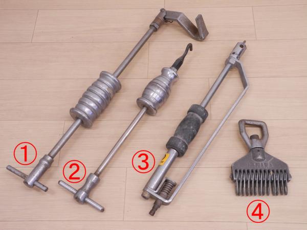 ○4点!自動車 板金道具 工具 ボディープラー EIWA プルプレート?