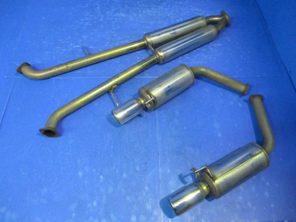 アリスト JZS161 TOM'S トムス 中間パイプ+リアマフラー 2JZGTE