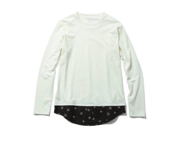uniform experiment 15SS FAKE LAYERED LONG SLEEVE CUT & SEWN