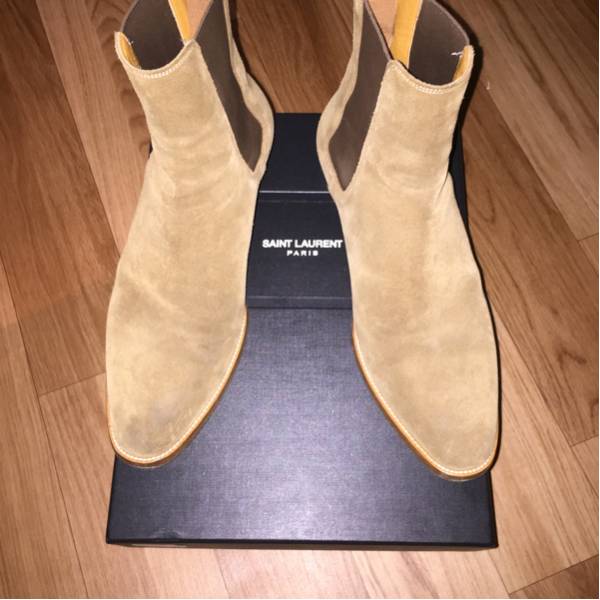 Saint Laurent Paris サイドゴアブーツ　サイズ42 saint laurent paris 42 ブーツ kanye 登坂 ブランド別 サンローラン