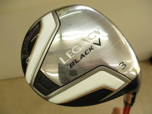 DJ-8X装着 キャロウェイ レガシーブラック3番ウッド Callaway LEGACY