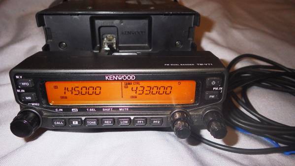 KENWOOD TM-V71　パワーダウン　ジャンク