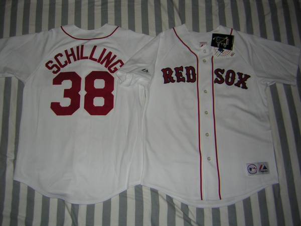 レッドソックス/シリング レプリカユニフォーム Hm M 新品