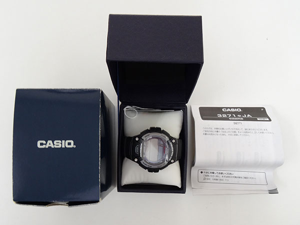 1円～ カシオ CASIO Tough Solar 3271*JA BLACK(TOUGH SOLAR)｜売買 