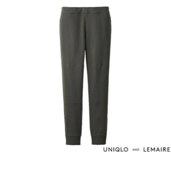 送料無料 ユニクロ ルメール スウェットパンツ S グリーン 美品