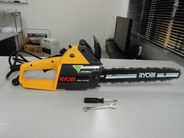 RYOBI　チェーンソー　CSN-360NS ☆RYOBI リョービ チェーンソー CSN-360NS バーサイズ37