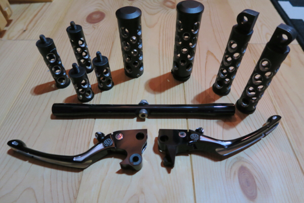 RSDレバー チーズホール ステー スポーツスター xl883 セット