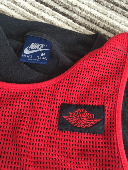 NIKE タンクトップ JORDAN ナイキ 紺タグ ジョーダン USA製 80s ゲーム
