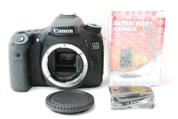 ☆ 訳あり キャノン Canon EOS 70D 最低落札価格 49.800円 ☆ Canon