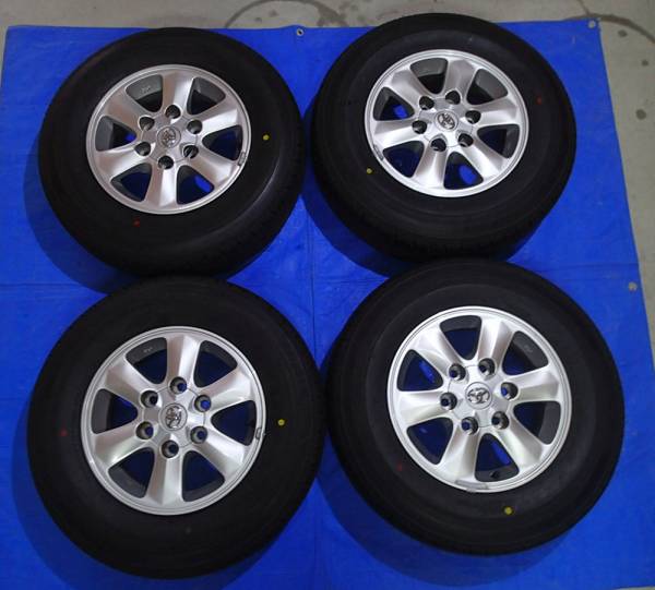 200系 新車外し ハイエース 純正ホイール タイヤ - 4本セット Yahoo 