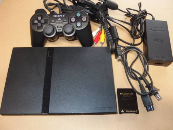 薄型PS2 SCPH-70000 動作確認済み 良品 動作確認済み PS2本体 SCPH
