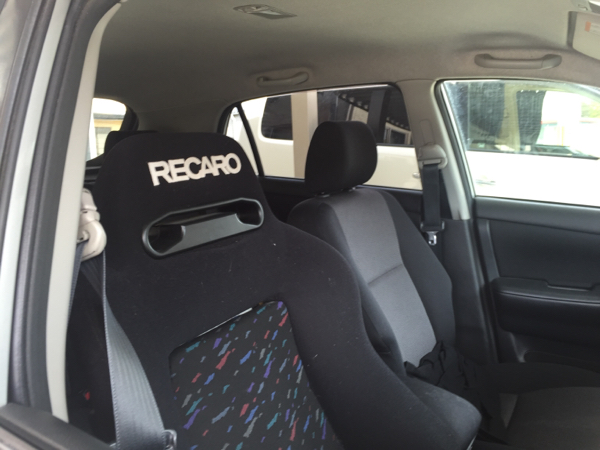 アレックス、ランクス レカロ用シートレール ジャンク_3