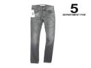新品正規★DEPARTMENT5☆ウォッシュ加工グレーデニム イタリア製