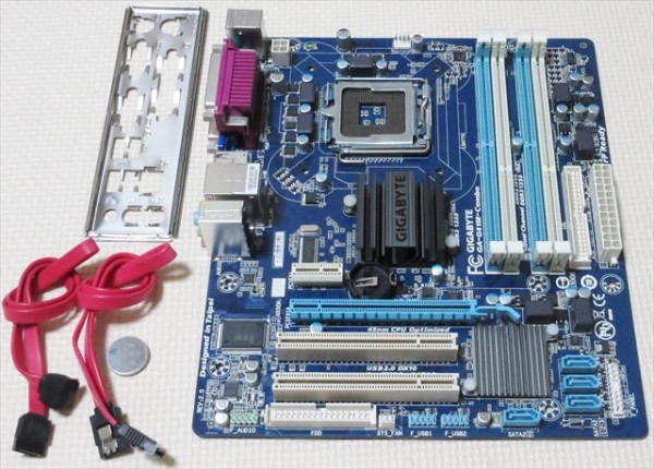 GIGABYTE GA-G41M-Combo Rev2.0 LGA775 固体 動作確認済