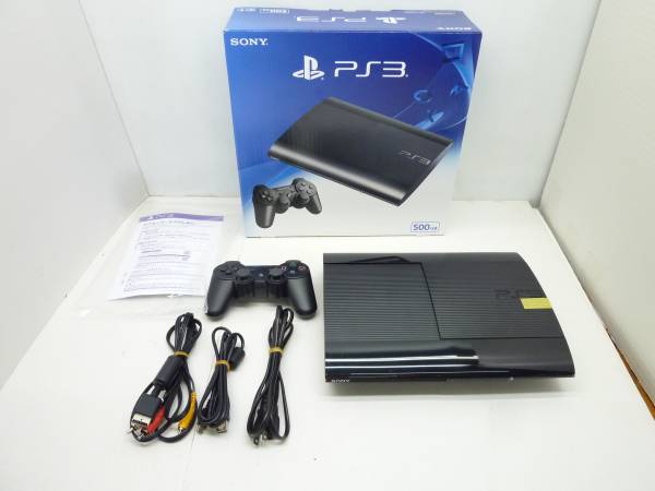 C3173★PS3本体 CECH-4300C 500GB ブラック 【中古】
