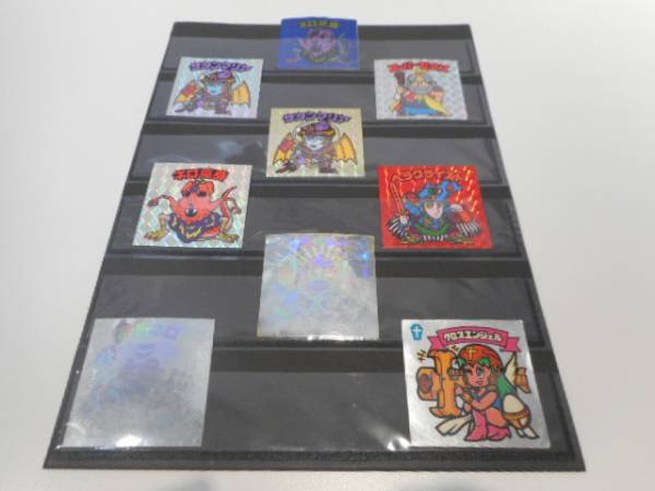 ★ビックリマンシール ヘラクライストなど ヘッド等 9枚◆A15253