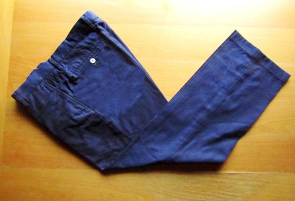 TOMORROWLAND トゥモローランド ネイビーメンパンツ Size48(w82