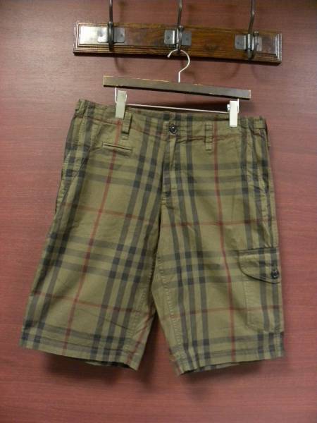 バーバリー ロンドン ノバチェック ショーツ ハーフパンツ 91 XL