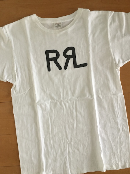 RRL ダブルアールエル ロゴT Tシャツ Lサイズ / ラルフローレン