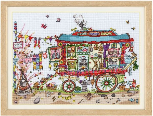 Bothy Threads　クロスステッチキット　ジプシーの荷馬車
