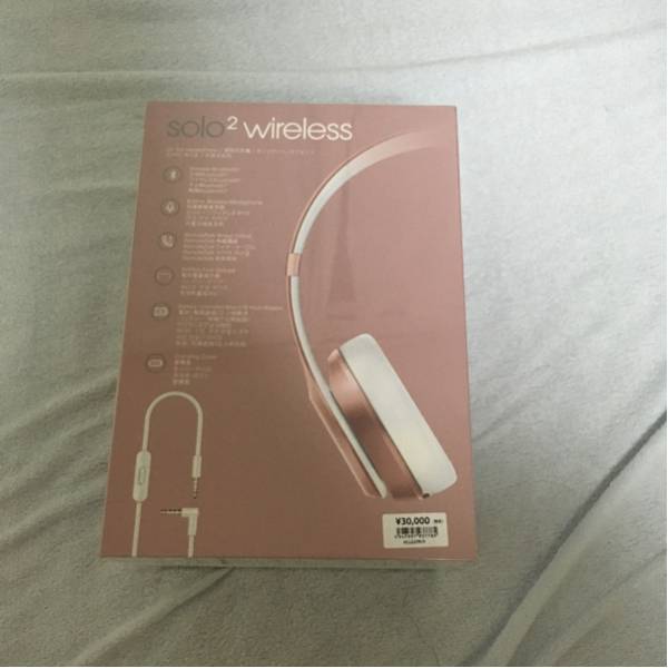 新品】Beats by Dr.Dre Solo2 ワイヤレス ローズゴールド Beats by Dr