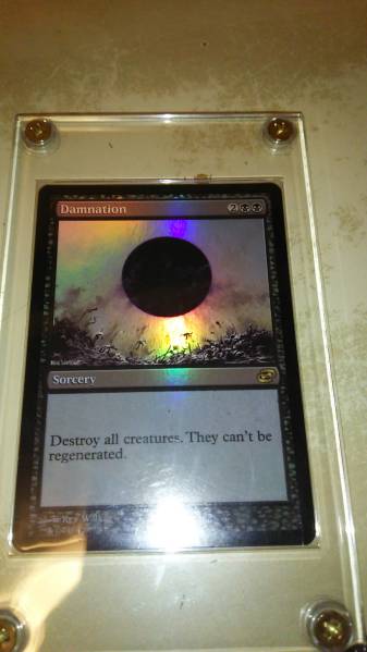 MTG 滅び Damnation Foil 美品 Magic: The Gathering おもちゃ、ゲーム