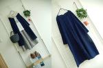 ｓｍ２★綿麻　ピンタック＆レース　前開き　ワンピース★掲載
