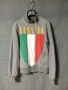 ドルガバ/イタリヤ3色使いの変形ジップアップジャージ/レアな1着