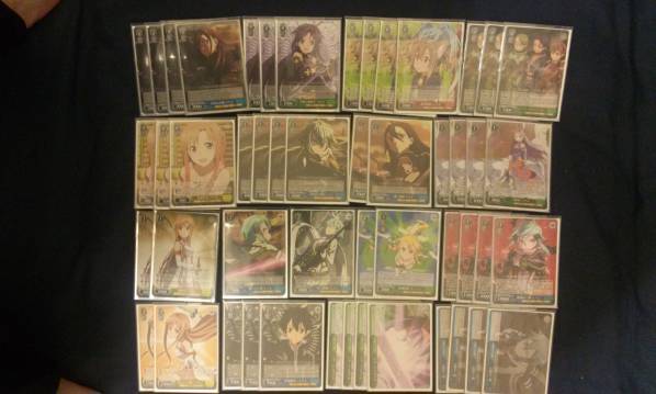 ヴァイス SAO ソードアートオンライン デッキ + 修正パーツ + @