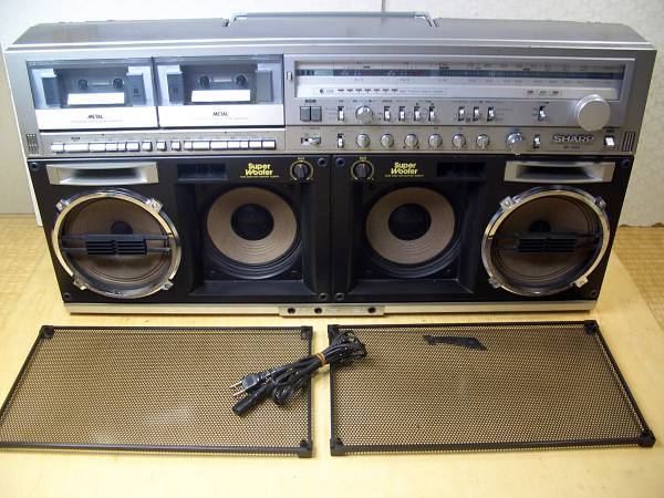 即決! SHARP ビンテージラジカセ THE SEARCHER-W GF-909 動作品 2026年