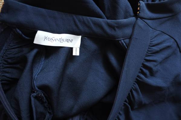 美品★イヴ・サンローランシックなワンピースMade in France