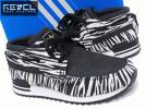 adidas/アディダス ZX 700 BOAT ゼブラ柄スニーカー G03276/27