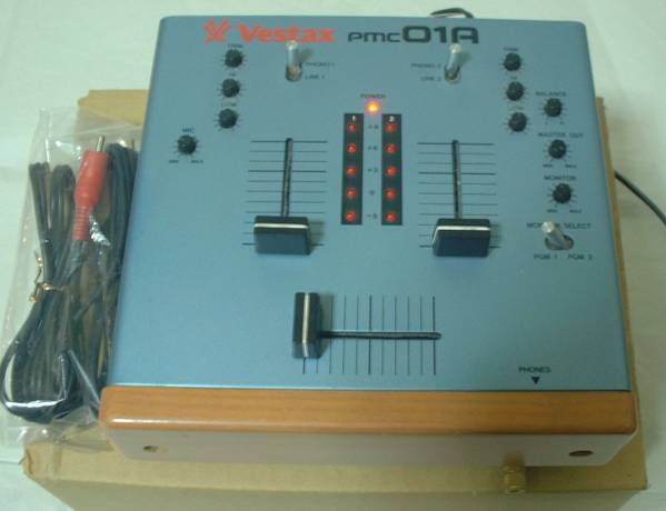DJミキサー - VESTAX ベスタクス メルカリ ブルー M280 PMC-01A Vestax