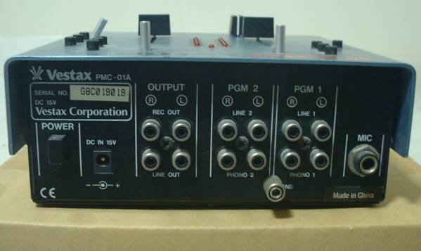 DJミキサー - VESTAX ベスタクス メルカリ ブルー M280 PMC-01A Vestax