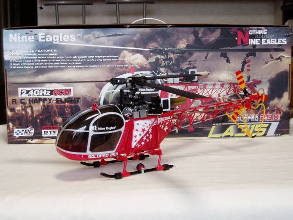 0 LA315 SOLO PRO Nine 2.4GHz ナインイーグル Eagles 6ch Multiplex