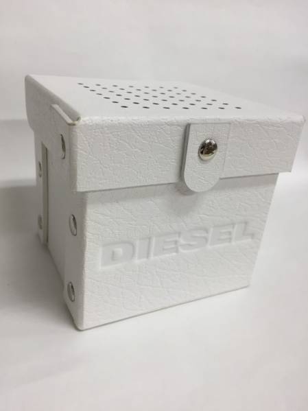 ■DIESEL 腕時計 ブルーダイアル ブラウンレザーベルト DZ4281■