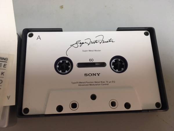 Sony Super Metal Master 60分 未使用品(開封)