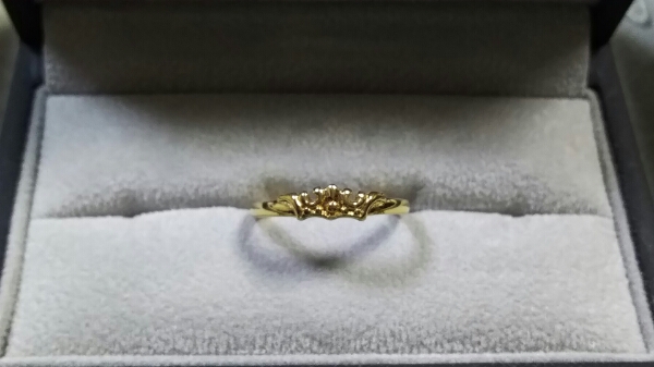 ロイヤルオーダー マリーリング 18K