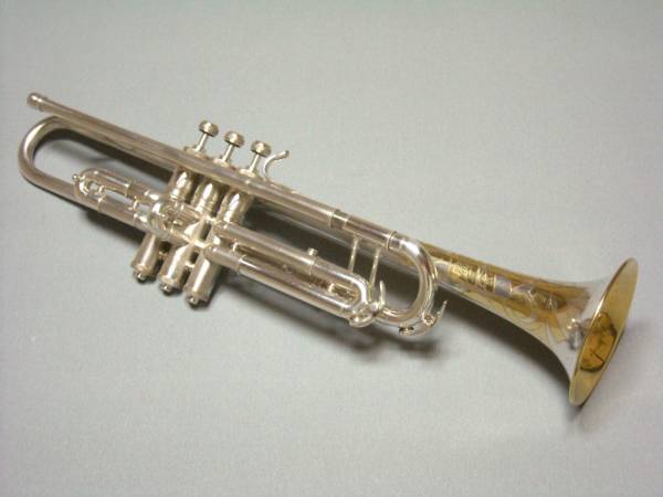 米国　Buescher　ビッシャー　マメ鉄砲　金/銀/サテン　動画あり