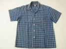 SUGAR CANE シュガーケーン オープンカラーチェック半袖シャツ