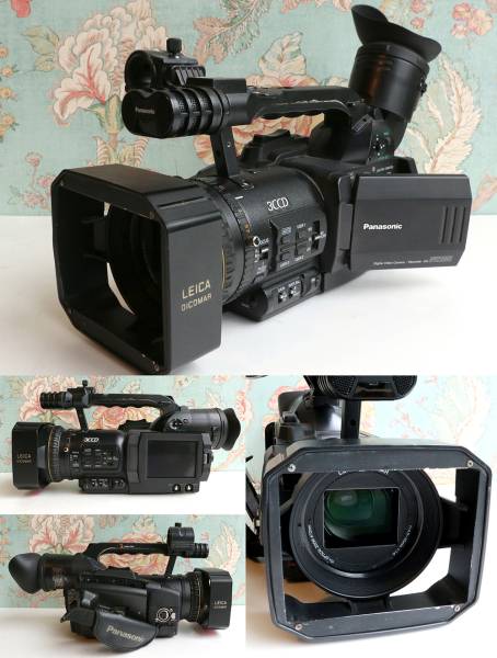 中古！業務用カメラPanasonicビデオカメラAG-DVX100B 1円～ 管)C