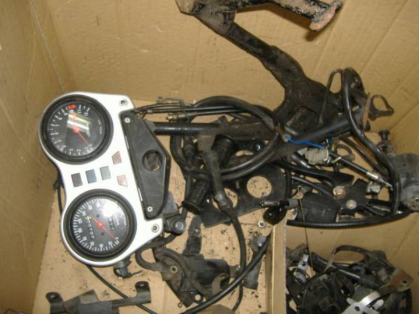 CB450N から外した部品色々 cb400tcb250tホーク