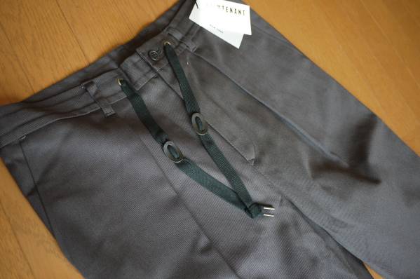 新品正規品希少激安 MAINTENANT リラックスドパンツ GY 46 (実M)