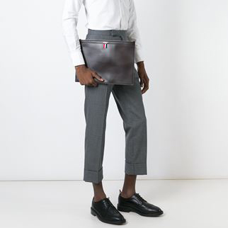 THOM BROWNE クラッチバッグ 定番 トムブラウン