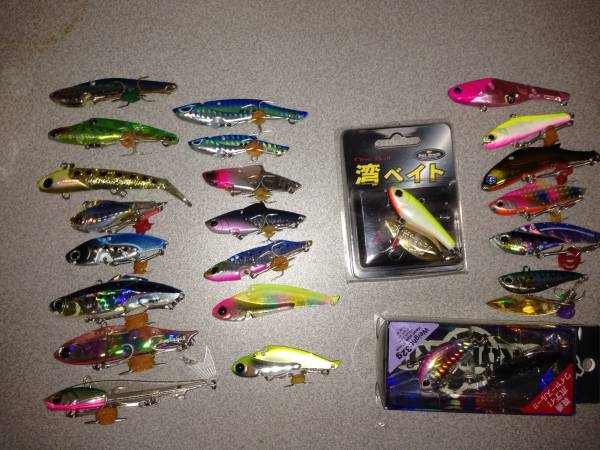 人気セール，大人気 シーバス セット 鉄板バイブ ２４個 ヒラメ コアマン サーフ(バイブレーション)｜売買されたオークション情報、yahooの商品情報をアーカイブ公開 - オークファン 海水