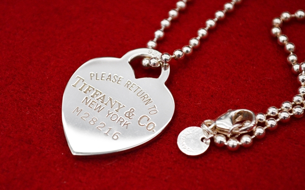 ティファニー SV925 リターントゥ タグ プレート ネックレス