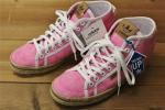 ★ADIDAS レディース ハイカットスニーカー ピンク[25346-235]十