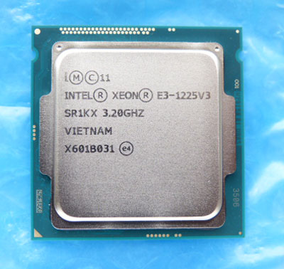 ★XEON E3-1225V3 3.20GHz/8M/4コア/未使用 ★ 6-3