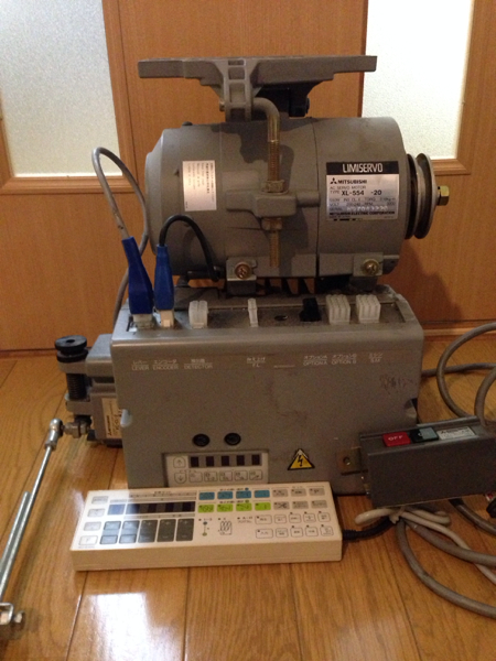 三菱 ミツビシ サーボモーター 工業用ミシン 200V 中古