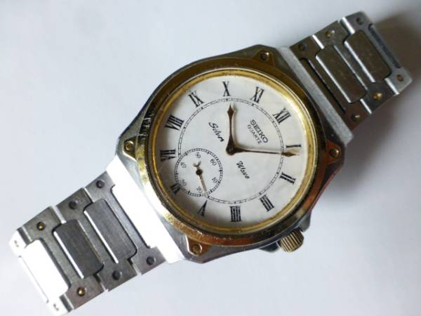 SilverWave シルバーウェーブ レア スモセコ 薄型 純正ブレス